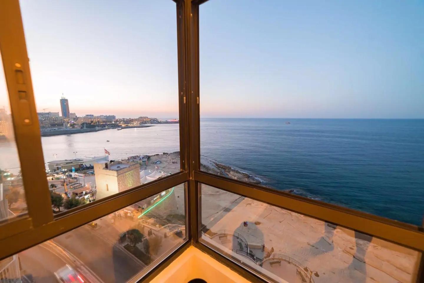 Sea View Luxury Haven Living & 3Bedrooms Seafront Sliema Exterior foto